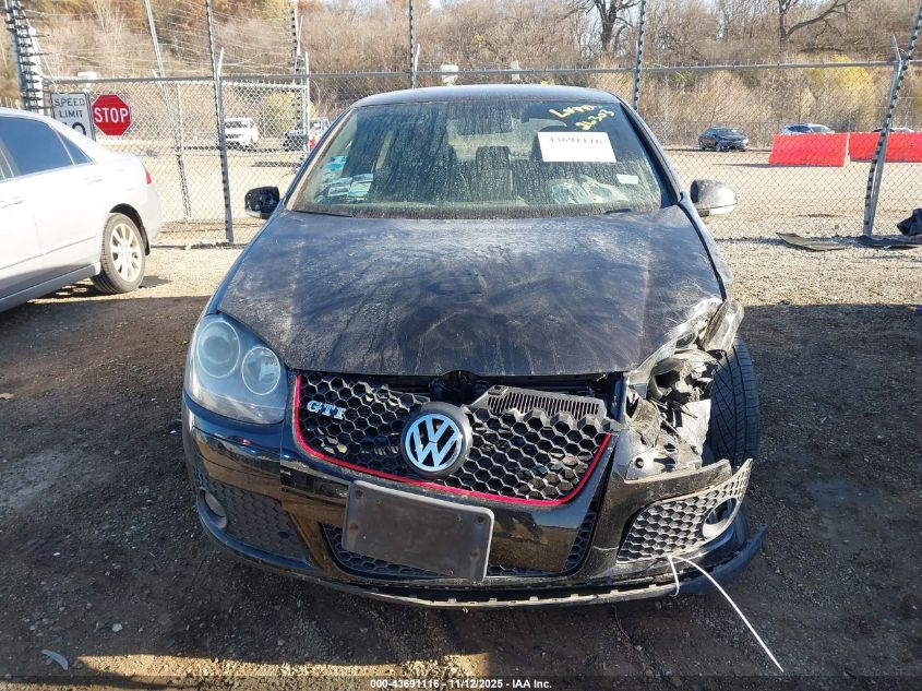 2009 Volkswagen Gti 4-Door VIN: WVWHD71K99W001867 Lot: 43691116