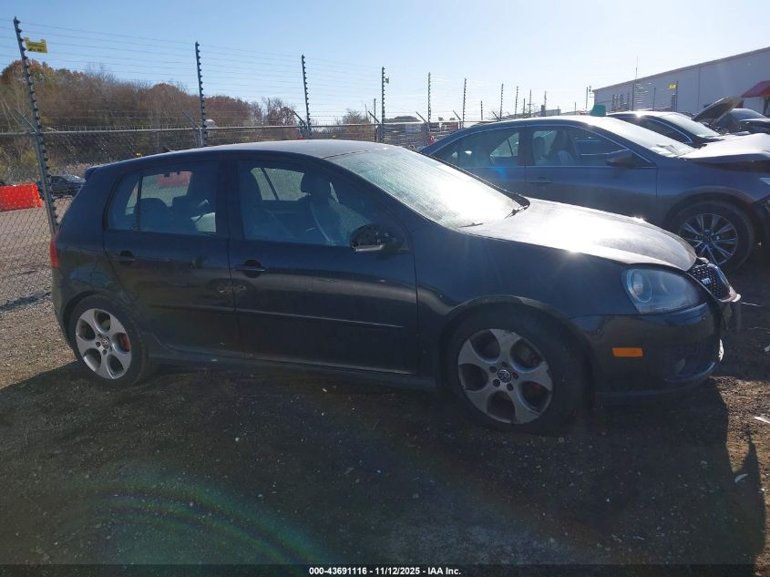 2009 Volkswagen Gti 4-Door VIN: WVWHD71K99W001867 Lot: 43691116