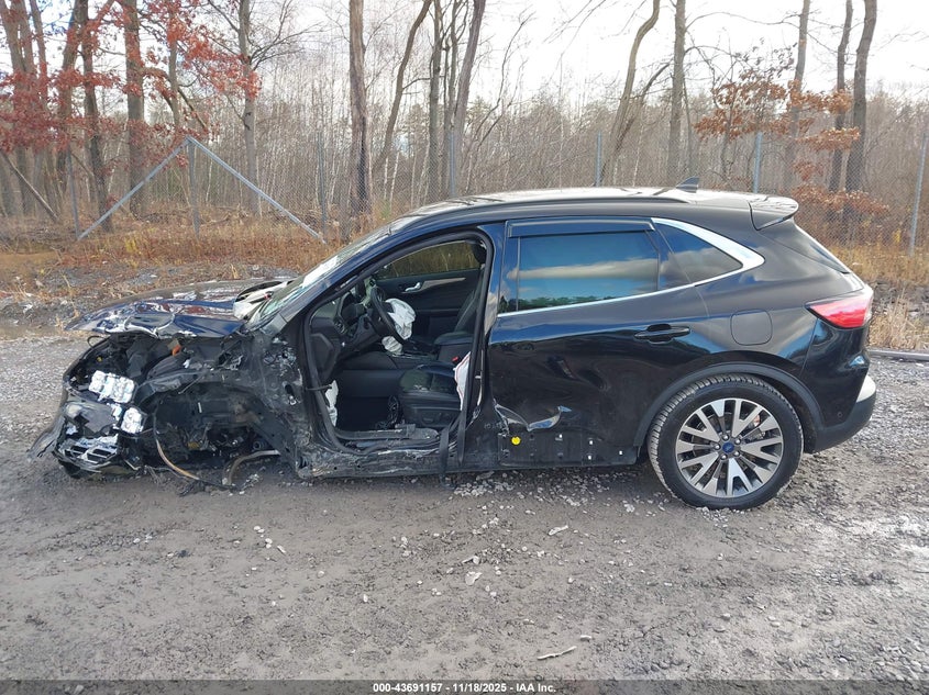 2021 Ford Escape Titanium Hybrid VIN: 1FMCU9DZ1MUA81860 Lot: 43691157