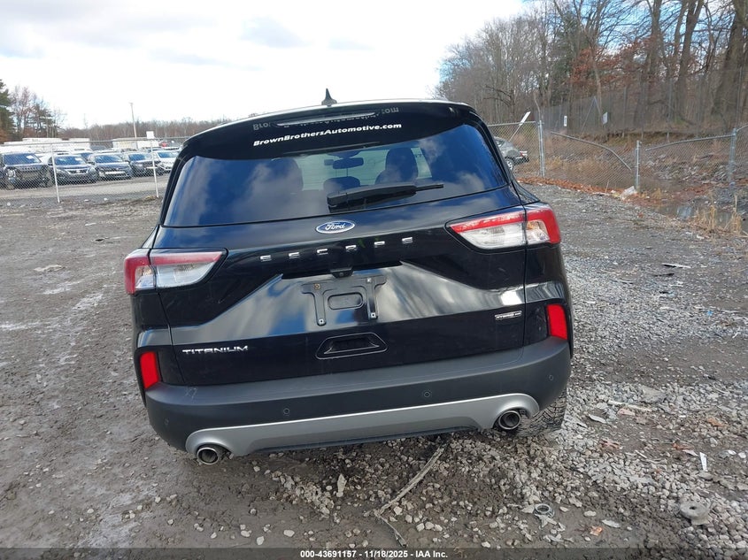 2021 Ford Escape Titanium Hybrid VIN: 1FMCU9DZ1MUA81860 Lot: 43691157