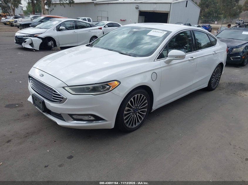 3FA6P0PU7HR229579 2017 FORD FUSION photo no. 2