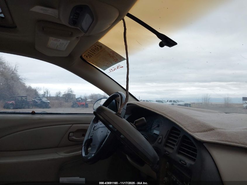 2002 Chevrolet Monte Carlo Ss VIN: 2G1WX15K029281109 Lot: 43691165