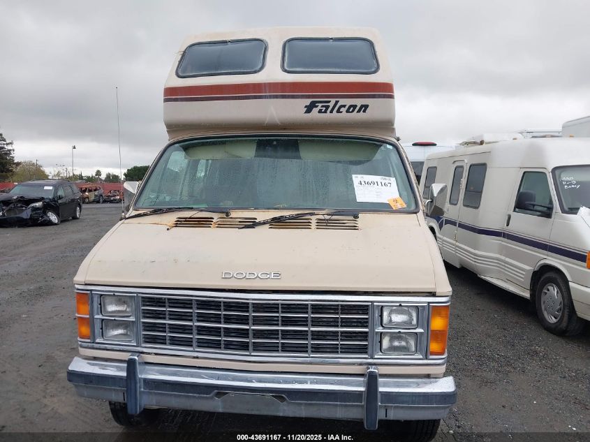 1984 Dodge Ram Van B350 VIN: 2B6KB3317EK303716 Lot: 43691167
