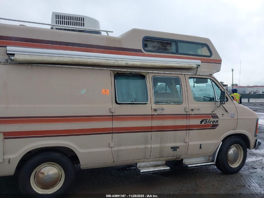 1984 Dodge Ram Van B350 VIN: 2B6KB3317EK303716 Lot: 43691167