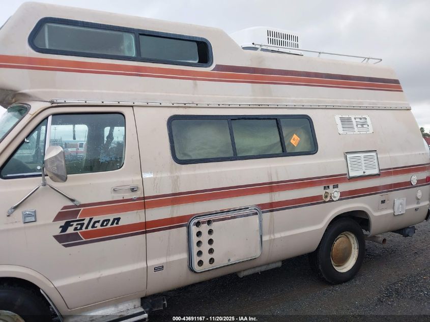 1984 Dodge Ram Van B350 VIN: 2B6KB3317EK303716 Lot: 43691167