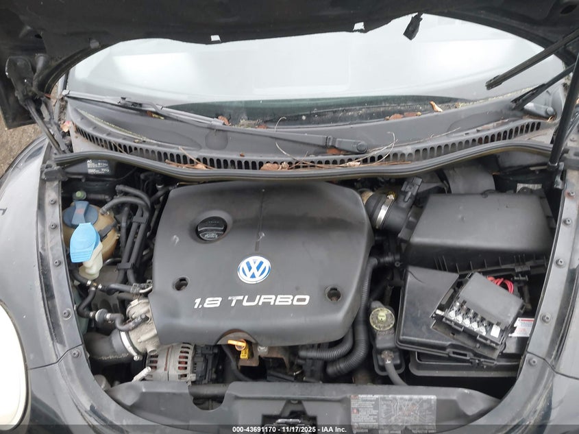 2000 Volkswagen New Beetle Gls 1.8L Turbo VIN: 3VWCD21C2YM419477 Lot: 43691170
