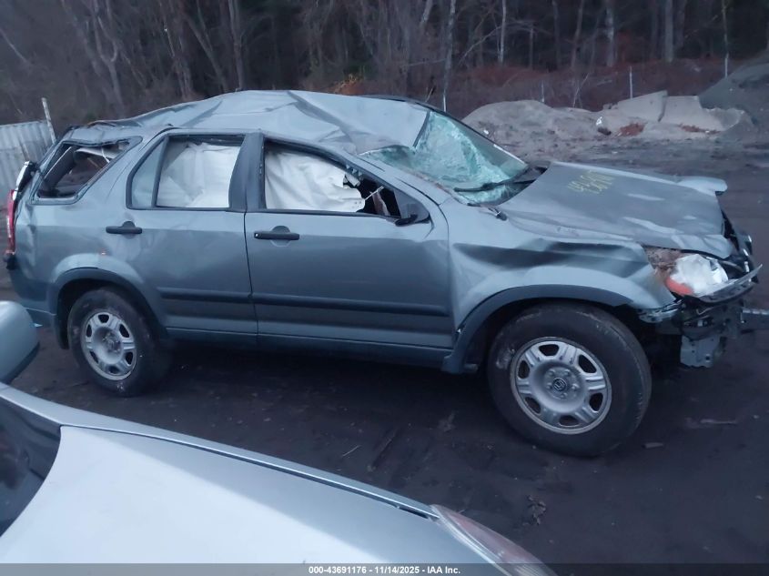 2006 Honda Cr-V Lx VIN: SHSRD78586U426137 Lot: 43691176