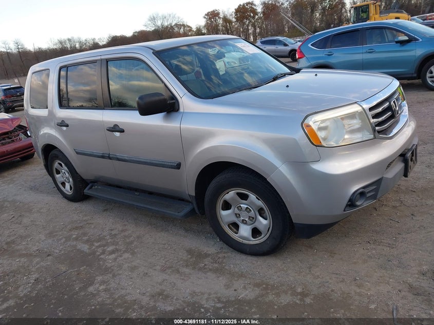 2015 HONDA PILOT LX - 5FNYF4H2XFB028638