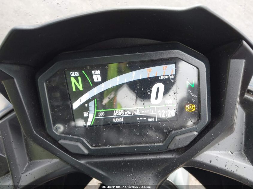 2025 Kawasaki Ex650 P VIN: ML5EXEP11SDAE6664 Lot: 43691185