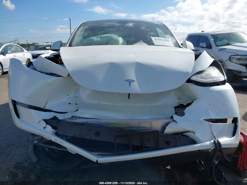 2023 Tesla Model Y Performance Dual Motor All-Wheel Drive VIN: 7SAYGDEF9PF665514 Lot: 43691209