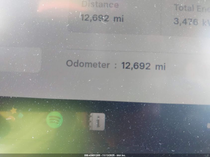 2023 Tesla Model Y Performance Dual Motor All-Wheel Drive VIN: 7SAYGDEF9PF665514 Lot: 43691209