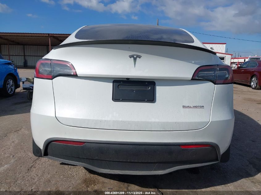 2023 Tesla Model Y Performance Dual Motor All-Wheel Drive VIN: 7SAYGDEF9PF665514 Lot: 43691209