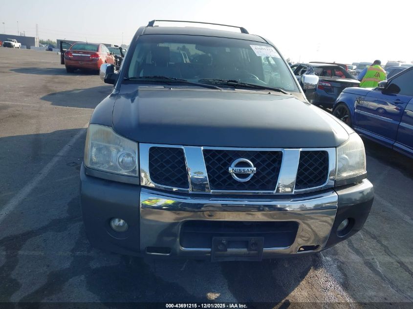 2006 Nissan Armada Le VIN: 5N1AA08A76N721275 Lot: 43691215