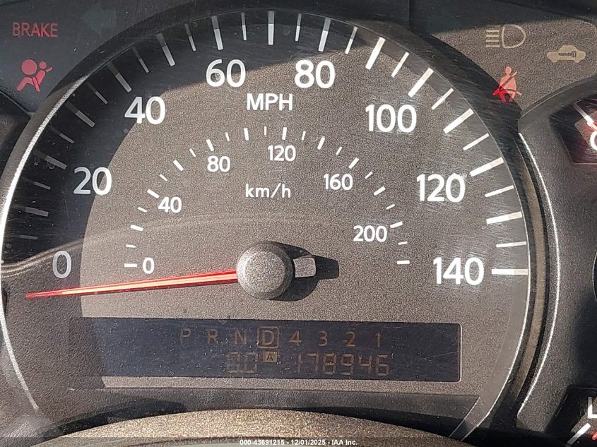 2006 Nissan Armada Le VIN: 5N1AA08A76N721275 Lot: 43691215