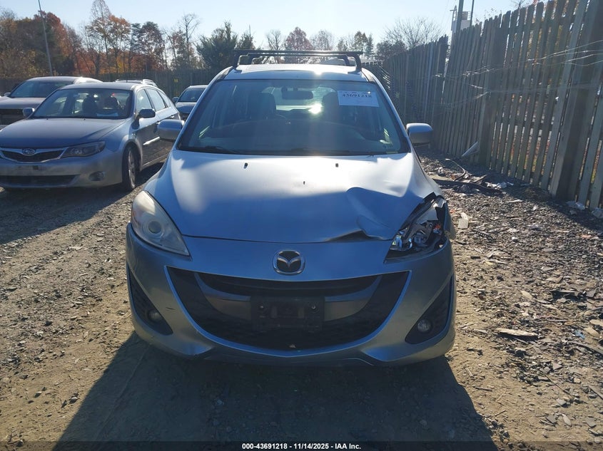 2012 Mazda Mazda5 Grand Touring VIN: JM1CW2DL5C0100577 Lot: 43691218