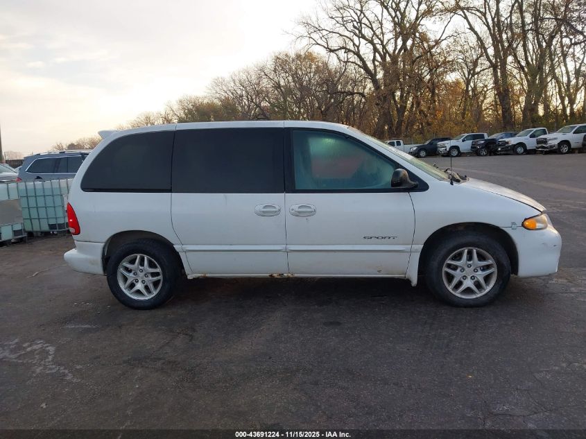 1999 Dodge Caravan Se VIN: 1B4GP45G3XB913824 Lot: 43691224