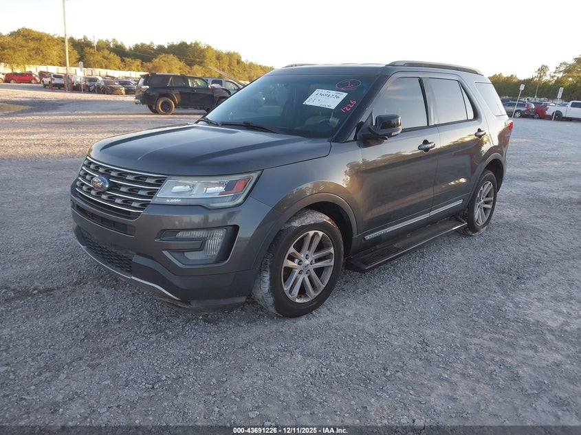 Vin: 1fm5k7dh2hga80540, lot: 44186519, ford explorer xlt 20172