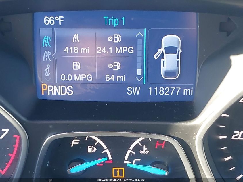 2014 Ford Escape Se VIN: 1FMCU0GX7EUA60244 Lot: 43691228