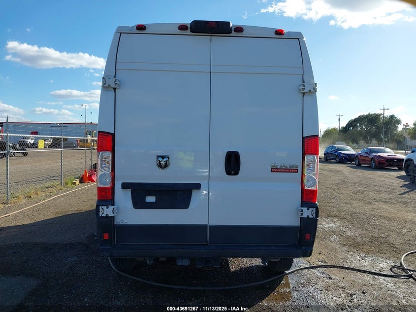 2021 Ram Promaster 2500 High Roof 159 Wb VIN: 3C6LRVDG6ME524183 Lot: 43691267