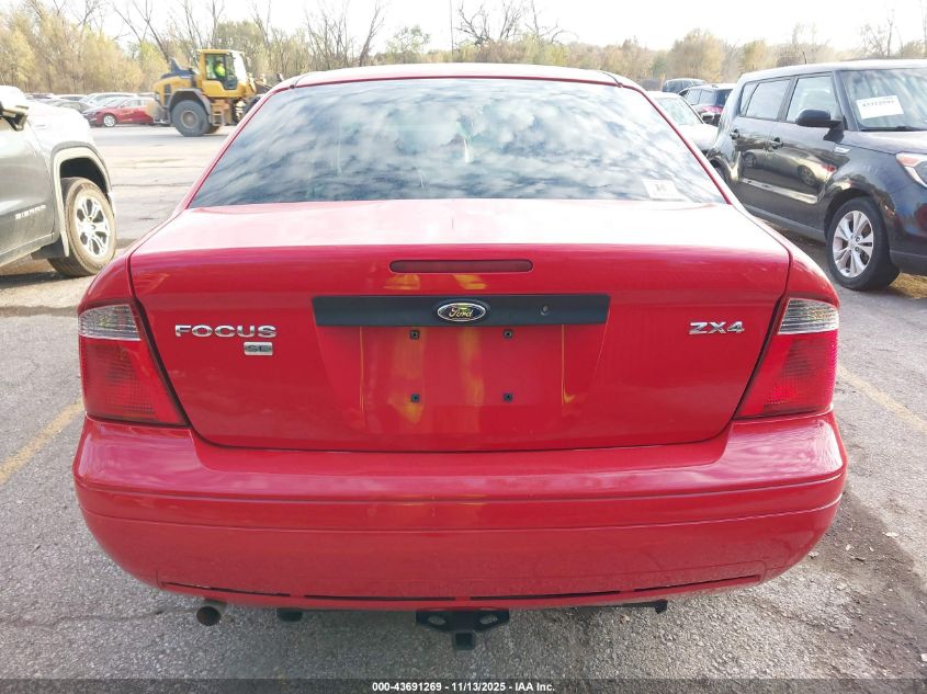 2005 Ford Focus Zx4 VIN: 1FAFP34N35W221163 Lot: 43691269