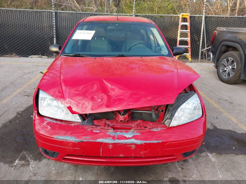 2005 Ford Focus Zx4 VIN: 1FAFP34N35W221163 Lot: 43691269