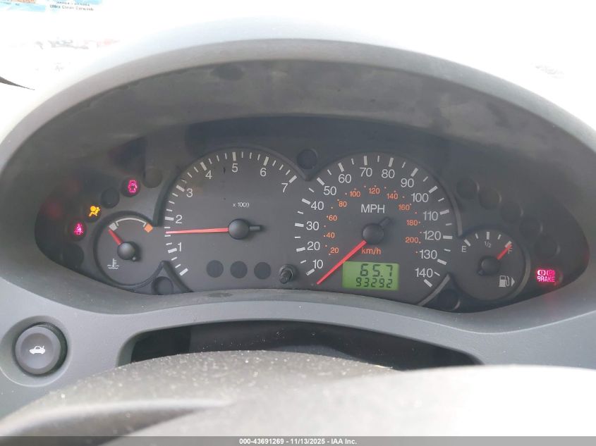 2005 Ford Focus Zx4 VIN: 1FAFP34N35W221163 Lot: 43691269