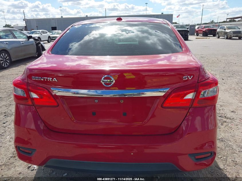 2017 Nissan Sentra Sv VIN: 3N1AB7AP8HY269466 Lot: 43691271