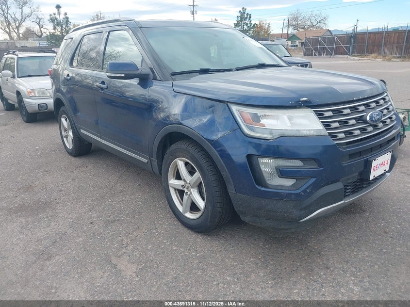 1FM5K8D87GGC58480 2016 Ford Explorer Xlt auction photo 1