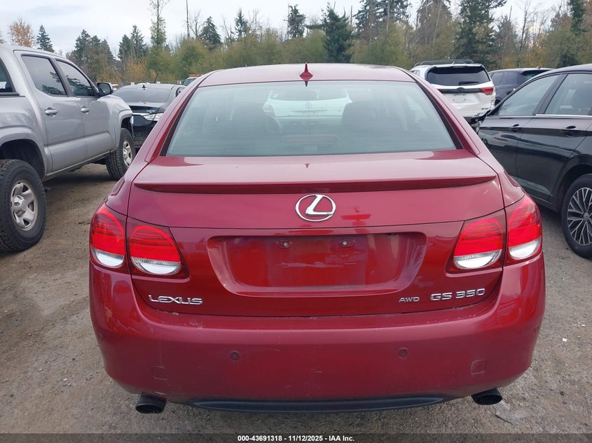2007 Lexus Gs 350 VIN: JTHCE96S270004961 Lot: 43691318