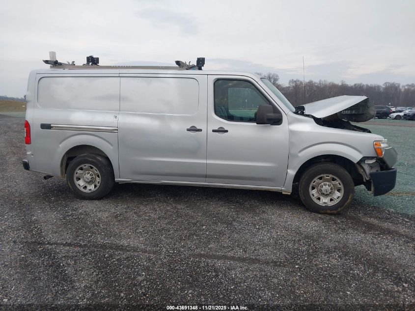 2020 Nissan Nv Cargo Nv2500 Hd Sv Standard Roof V6 VIN: 1N6BF0KY0LN806130 Lot: 43691348
