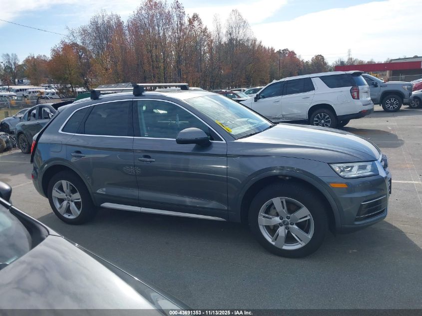 2019 Audi Q5 45 Premium VIN: WA1BNAFY0K2035975 Lot: 43691353