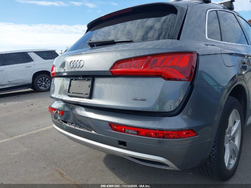 2019 Audi Q5 45 Premium VIN: WA1BNAFY0K2035975 Lot: 43691353