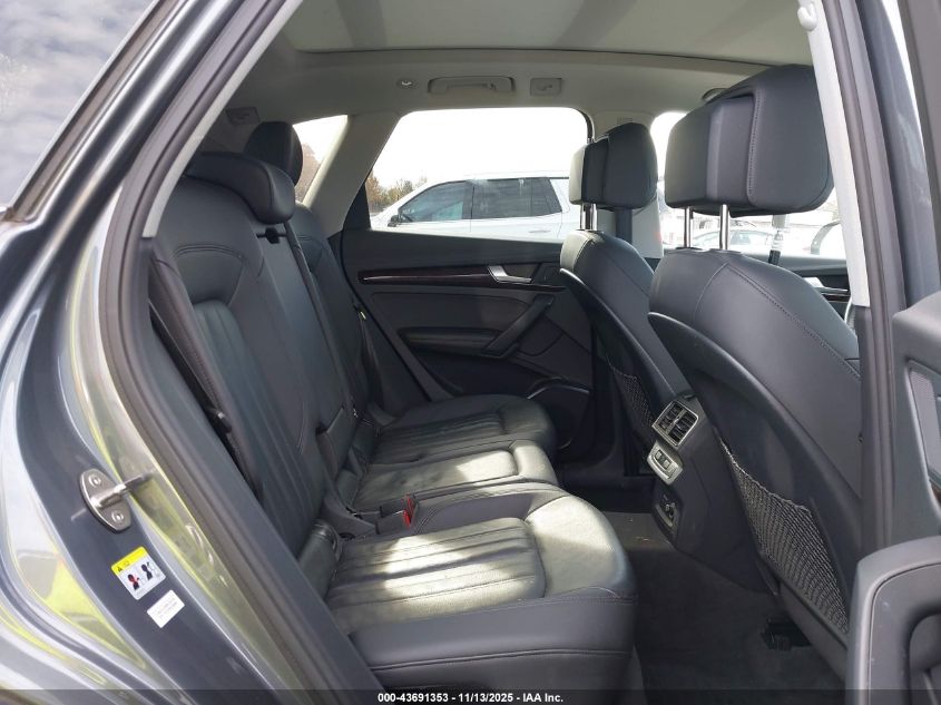 2019 Audi Q5 45 Premium VIN: WA1BNAFY0K2035975 Lot: 43691353