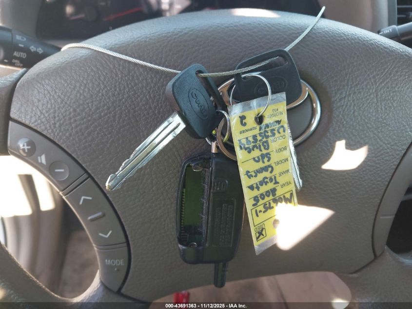 2005 Toyota Camry Le VIN: 4T1BE32K25U535594 Lot: 43691363