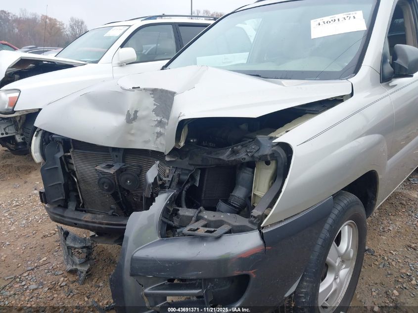 2007 Kia Sportage Lx VIN: KNDJF724477415707 Lot: 43691371