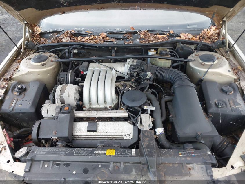 1G6VS3381LU126242 1990 CADILLAC ALLANTE photo no. 10