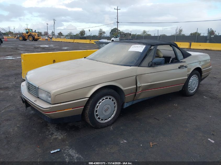 1G6VS3381LU126242 1990 CADILLAC ALLANTE photo no. 2