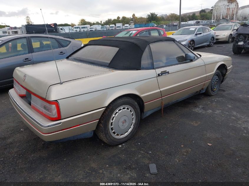 1G6VS3381LU126242 1990 CADILLAC ALLANTE photo no. 4