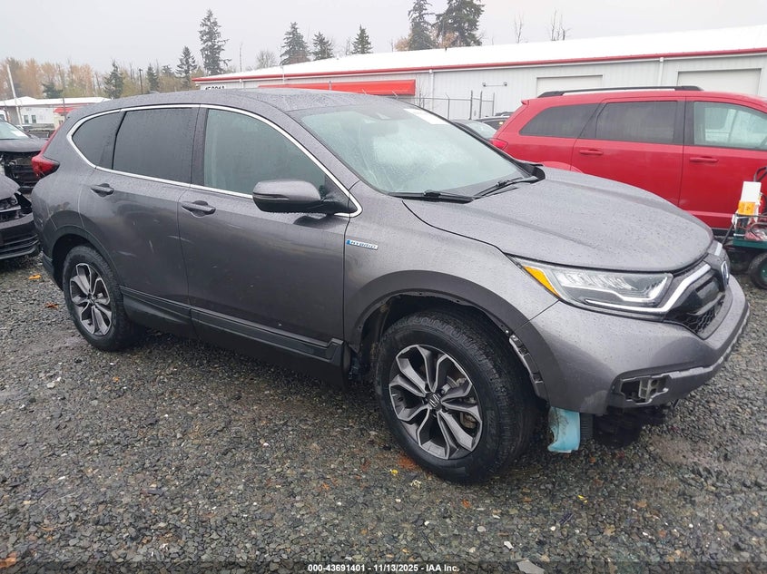 2021 HONDA CR-V HYBRID EX-L - 7FART6H80ME025732