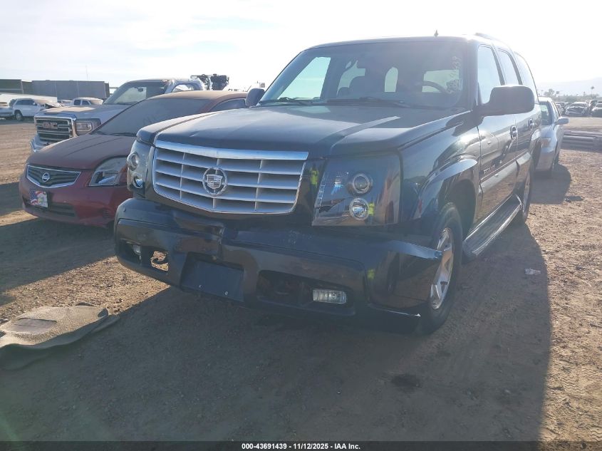 2002 Cadillac Escalade Standard VIN: 1GYEK63N42R221121 Lot: 43691439