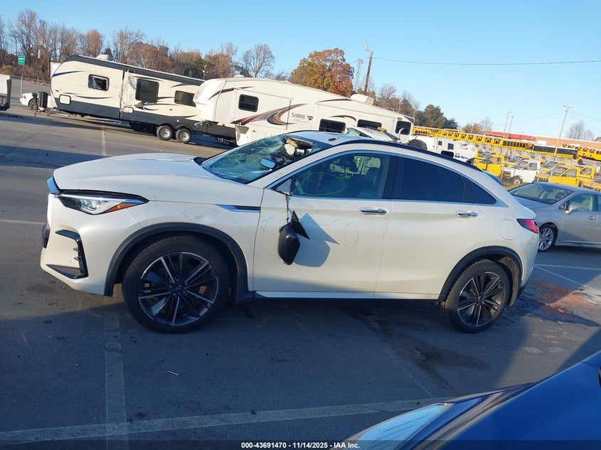 2022 Infiniti Qx55 Essential Awd VIN: 3PCAJ5K34NF100908 Lot: 43691470