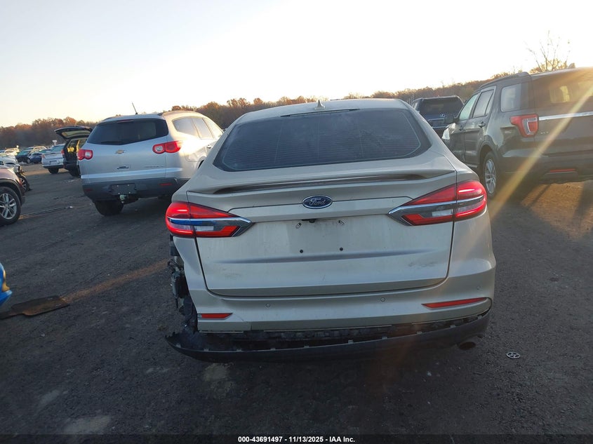 2019 Ford Fusion Se VIN: 3FA6P0HD8KR230908 Lot: 43691497