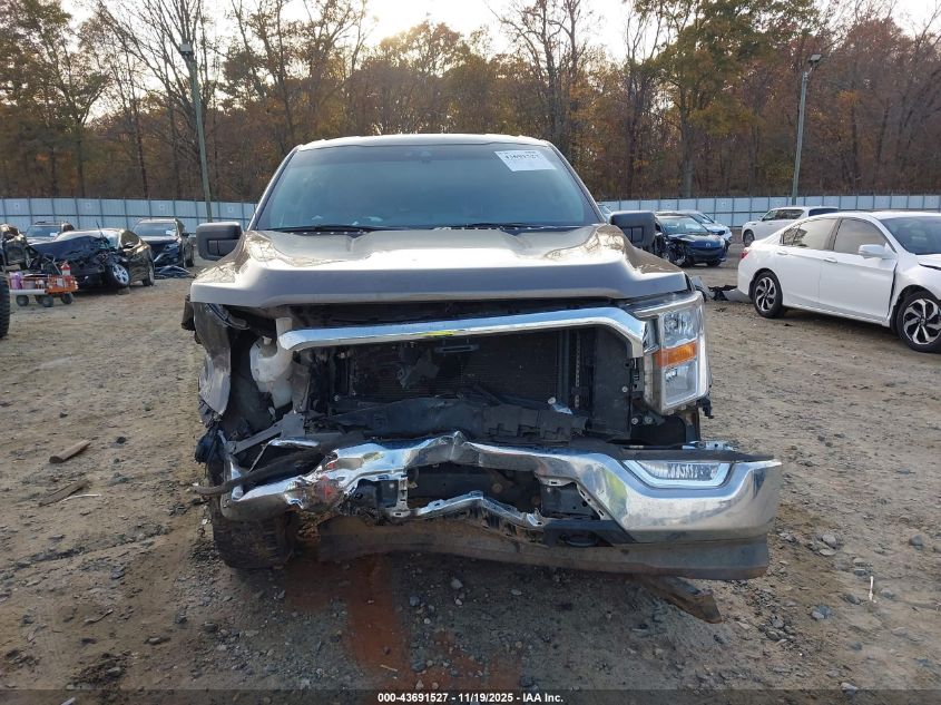 2021 Ford F150 Supercrew VIN: 1FTFW1E5XMFB01052 Lot: 43691527