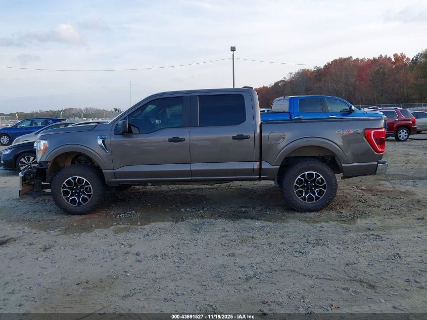 2021 Ford F150 Supercrew VIN: 1FTFW1E5XMFB01052 Lot: 43691527