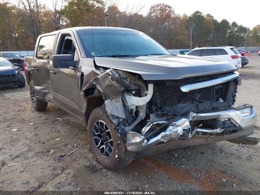 2021 Ford F150 Supercrew VIN: 1FTFW1E5XMFB01052 Lot: 43691527