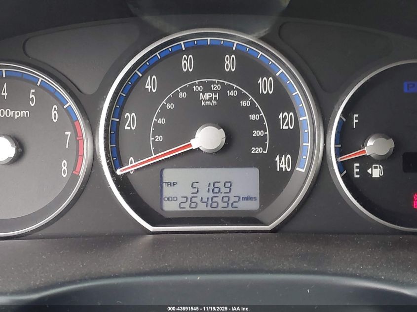 2009 Hyundai Santa Fe Se VIN: 5NMSH13E19H301369 Lot: 43691545