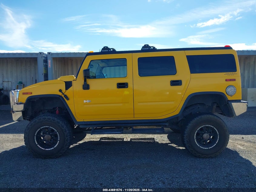 2003 Hummer H2 VIN: 5GRGN23U73H104399 Lot: 43691576