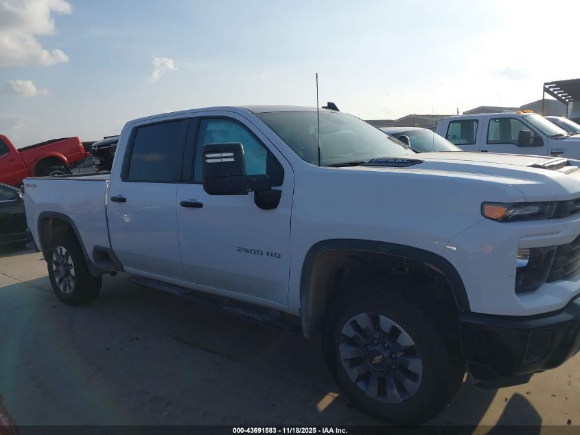 2025 Chevrolet Silverado 2500Hd 4Wd Standard Bed Custom VIN: 1GC4KME75SF366433 Lot: 43691583