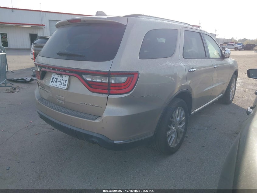 Vin: 1c4sdhet6ec455083, lot: 44186890, dodge durango citadel 20144