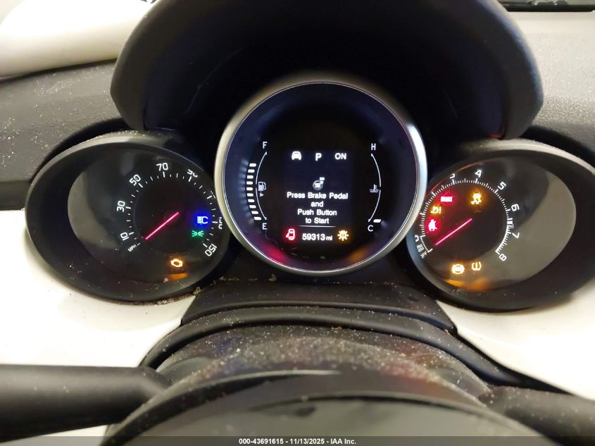 2016 Fiat 500X Easy VIN: ZFBCFYBT7GP512442 Lot: 43691615